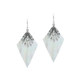 AE-1212-MOP Sterling Silver Earring With Mother Of Pearl Jewelry Bali Designs Inc